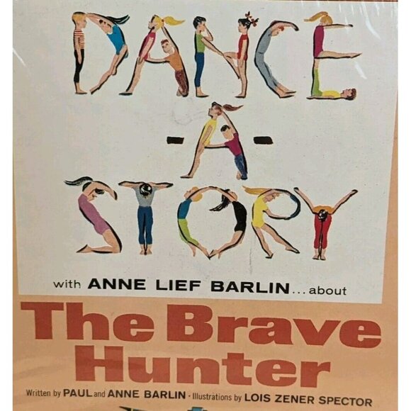 Anne Lief Barlin Record Storybook Brave Hunter Dance A Story 1966 Sealed Vtg The - Picture 7 of 16